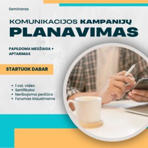 Komunikacijos kampanijų planavimas