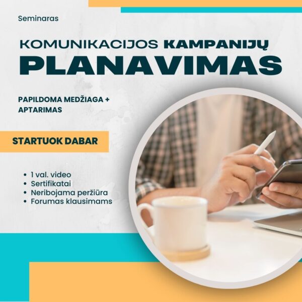 Komunikacijos kampanijų planavimas