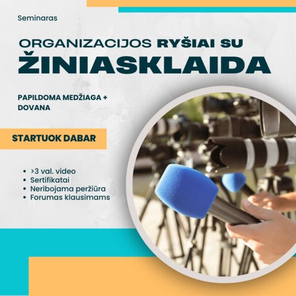 Ryšiai su žiniasklaida