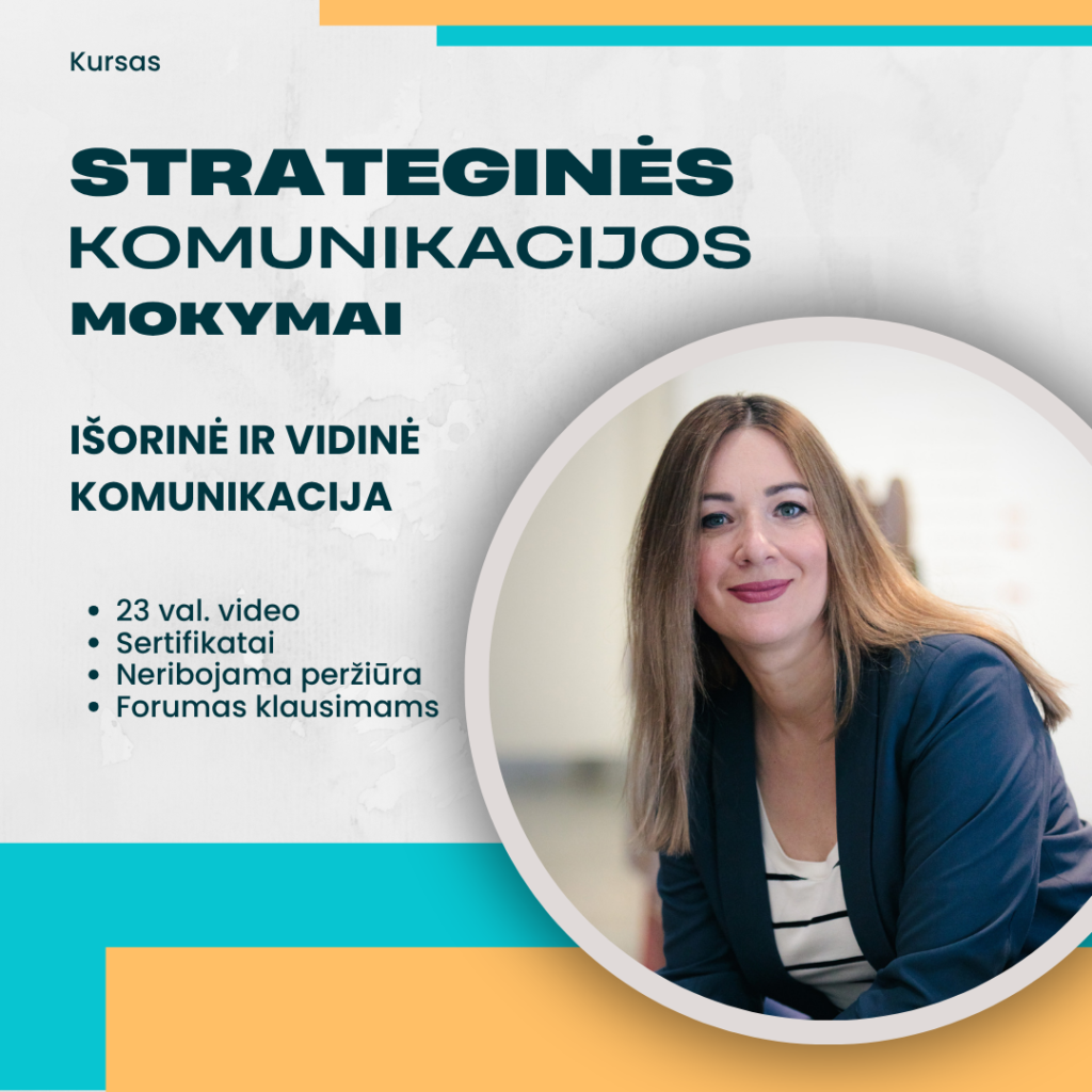 Strateginės komunikacijos mokymai, kursas